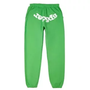 Men Women Sp5der Sweatpants – Green