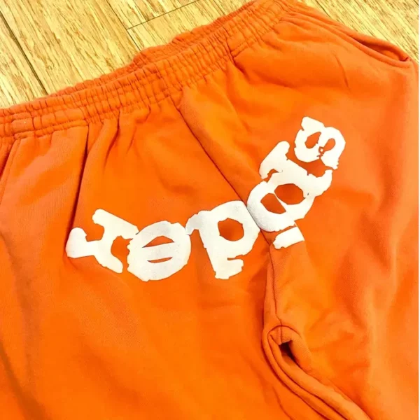 Sp5der Worldwide × Young Thug Sweatpant Orange