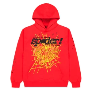 Sp5der 555 Red Hoodie