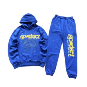 Sp5der Tracksuit Blue