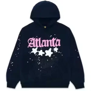 Navy Sp5der Atlanta Hoodie