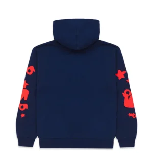 Navy Blue 555 Hoodies