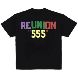 Oversized Reunion Sp5der T-Shirt Black