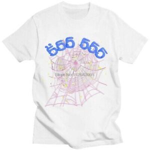 Sp5der 555555 Angel Number White T-Shirt